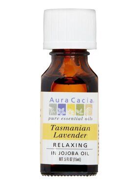 Aura Cacia 100% Pure Essential Oil Tasmanian Lavender 0.5 Oz
